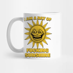 Creepy Smiley Sun Mug